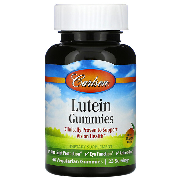 Mua Carlson Labs Lutein Gummies Natural Mango 46 Vegetarian Gummies giảm giá rẻ Hà nội TPHCM