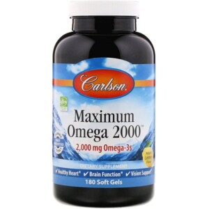 Mua Carlson Labs Maximum Omega 2000 Natural Lemon 1