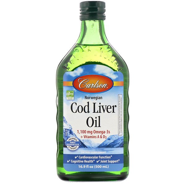 Mua Carlson Labs Norwegian Cod Liver Oil 16.9 oz 500 ml giảm giá rẻ Hà nội TPHCM