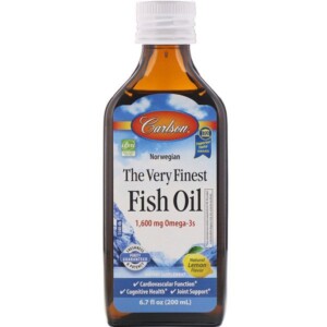 Mua Carlson Labs Norwegian The Very Finest Fish Oil Natural Lemon Flavor 1