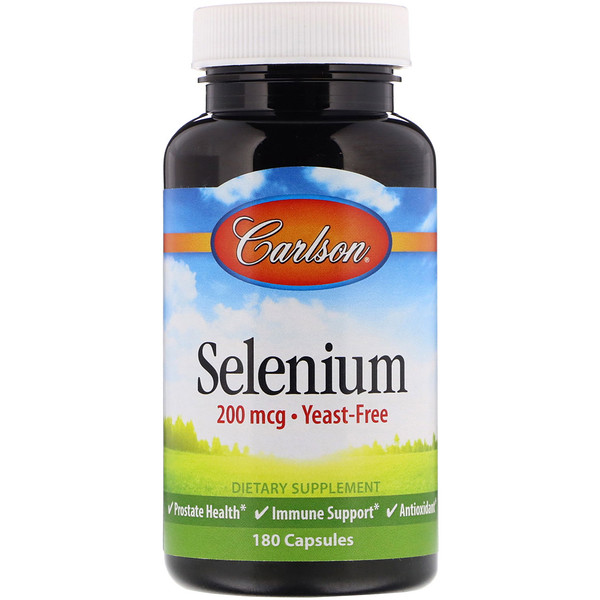 Carlson Selenium 200 mcg 180 Capsules 2 Mua Carlson Labs Selenium 200 mcg 180 viên giảm giá rẻ Hà nội TPHCM