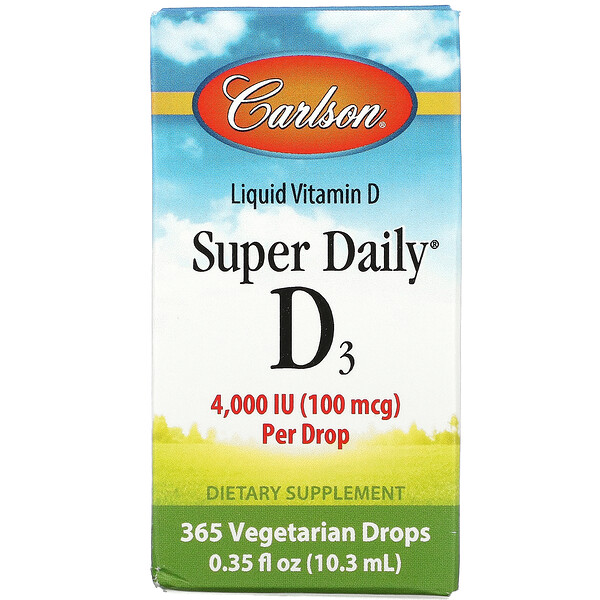 Mua Carlson Labs Super Daily D3 100 mcg 4