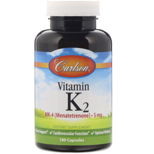 Mua Carlson Labs Vitamin K2 MK-4 Menatetrenone 5 mg 180 viên giảm giá rẻ Hà nội TPHCM