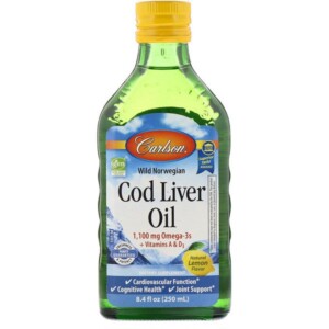 Mua Carlson Labs Wild Norwegian Cod Liver Oil Natural Lemon Flavor 1