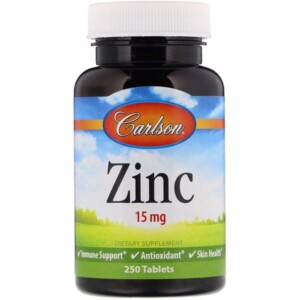 Mua Carlson Labs Zinc 15 mg 250 viên giảm giá rẻ Hà nội TPHCM