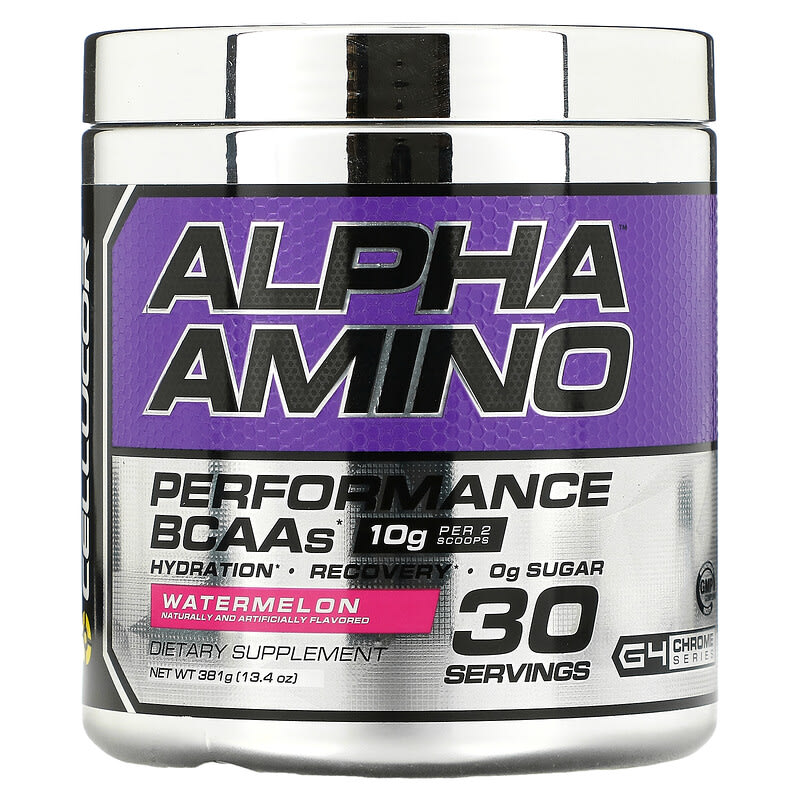 Cellucor Alpha Amino Performance BCAAs Watermelon 13.4 oz (381 g) 3 Cellucor Alpha Amino Performance BCAAs Watermelon 13.4 oz (381 g) 810390028344