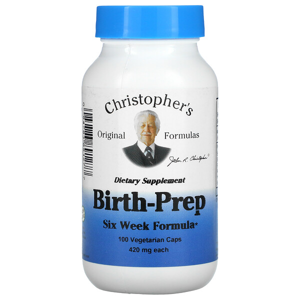 Mua Christopher's Original Formulas Birth-Prep Six Week Formula 420 mg 100 Vegetarian Caps giảm giá rẻ Hà nội TPHCM