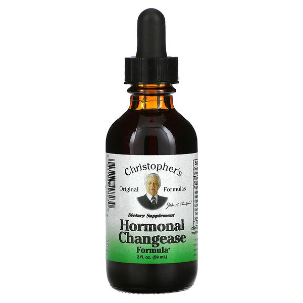 Christopher's Original Formulas Hormonal Changease Formula 2 oz (59 ml) 3 christopher s original formulas hormonal changease formula 2 fl oz 59 ml 54958
