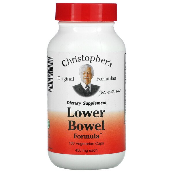 Mua Christopher's Original Formulas Lower Bowel Formula 450 mg 100 Vegetarian Caps giảm giá rẻ Hà nội TPHCM