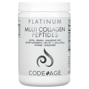 Mua CodeAge Platinum Multi Collagen Peptides Powder Unflavored 11.50 oz 326 g giảm giá rẻ Hà nội TPHCM