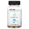 Codeage Vitamins Hair Gummies Sugar Free Biotin Vitamin C Minerals Strawberry Coconut 60 Count 850026121117