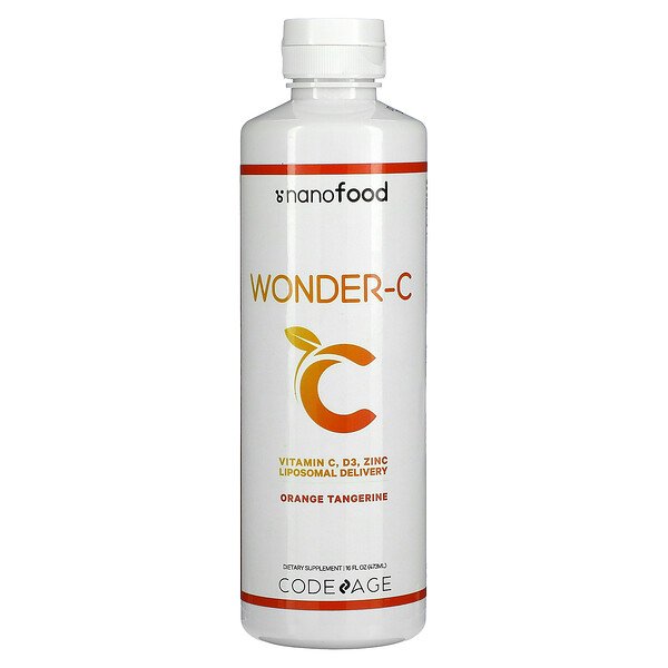 Mua CodeAge Wonder-C Liposomal Delivery Orange Tangerine 16 oz 473 ml giảm giá rẻ Hà nội TPHCM