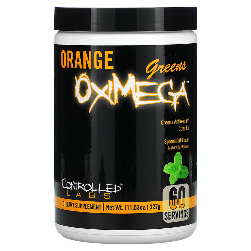 Controlled Labs Orange OxiMega Greens Antioxidant Complex Spearmint 11.53 oz (327 g) 3 Controlled Labs Orange OxiMega Greens Antioxidant Complex Spearmint 11.53 oz (327 g) 895328001767