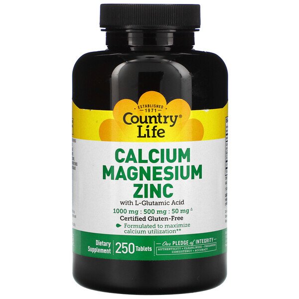 Mua Country Life Calcium Magnesium Zinc 250 viên giảm giá rẻ Hà nội TPHCM