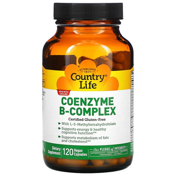 Mua Country Life Coenzyme B-Complex 120 Vegan viên giảm giá rẻ Hà nội TPHCM