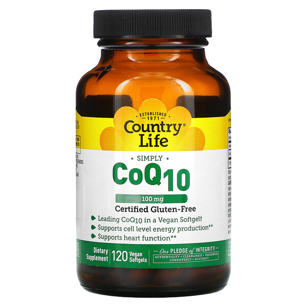 Mua Country Life CoQ10 100 mg 120 Vegan Softgels giảm giá rẻ Hà nội TPHCM