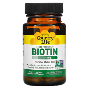 Mua Country Life High Potency Biotin 5 mg 60 Vegan viên giảm giá rẻ Hà nội TPHCM