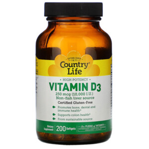 Mua Country Life High Potency Vitamin D3 250 mcg 10