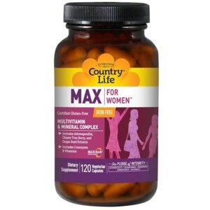 Mua Country Life Max for Women Multivitamin & Mineral Complex Iron Free 120 viên giảm giá rẻ Hà nội TPHCM