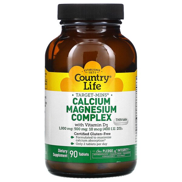 Country Life Target-Mins Calcium Magnesium Complex with Vitamin D3 90 Tablets 3 Mua Country Life Target-Mins Calcium Magnesium Complex with Vitamin D3 90 viên giảm giá rẻ Hà nội TPHCM
