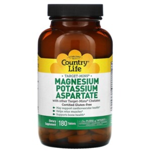 Mua Country Life Target-Mins Magnesium Potassium Aspartate 180 viên giảm giá rẻ Hà nội TPHCM