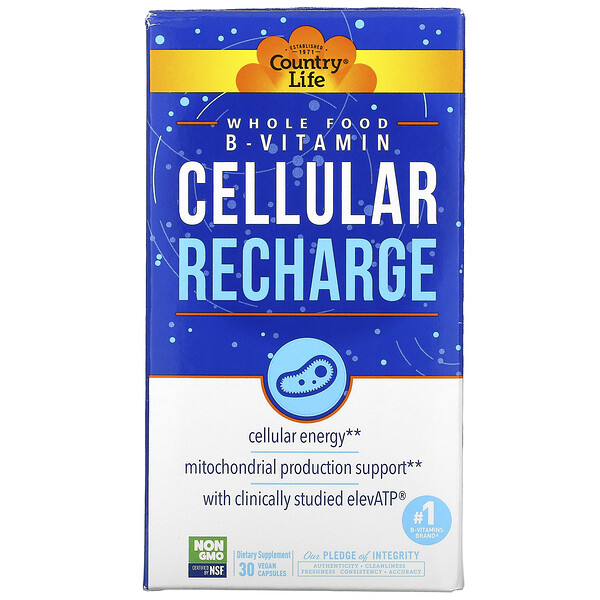 Mua Country Life Whole Food B-Vitamin Cellular Recharge 30 Vegan viên giảm giá rẻ Hà nội TPHCM