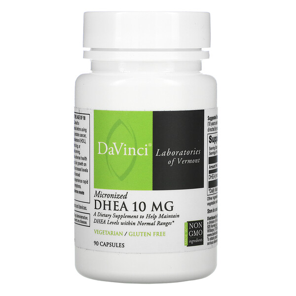 Mua DaVinci Laboratories of Vermont Micronized DHEA 10 mg 90 viên giảm giá rẻ Hà nội TPHCM