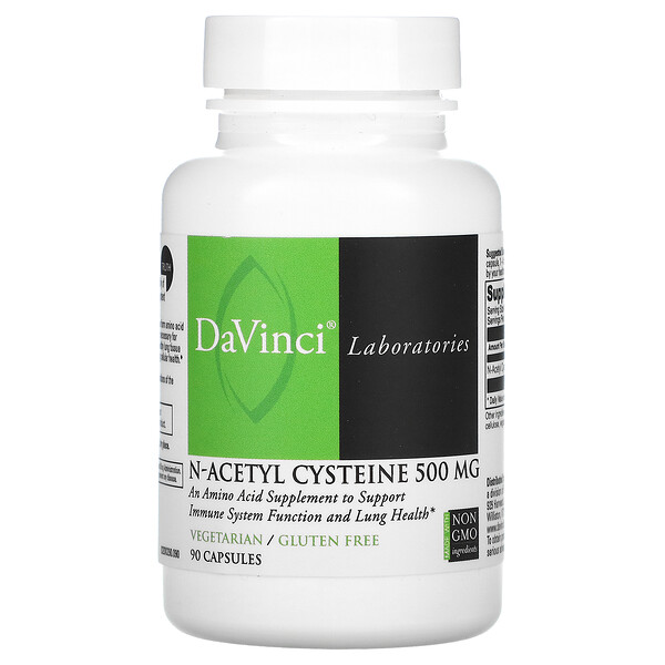 Mua DaVinci Laboratories of Vermont N-Acetyl Cysteine 500 mg 90 viên giảm giá rẻ Hà nội TPHCM