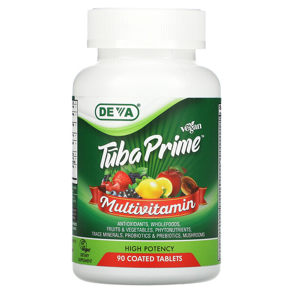 Deva Tuba Prime Multivitamin High Potency 90 Coated viên 3 deva tuba prime multivitamin high potency 90 coated tablets 107939