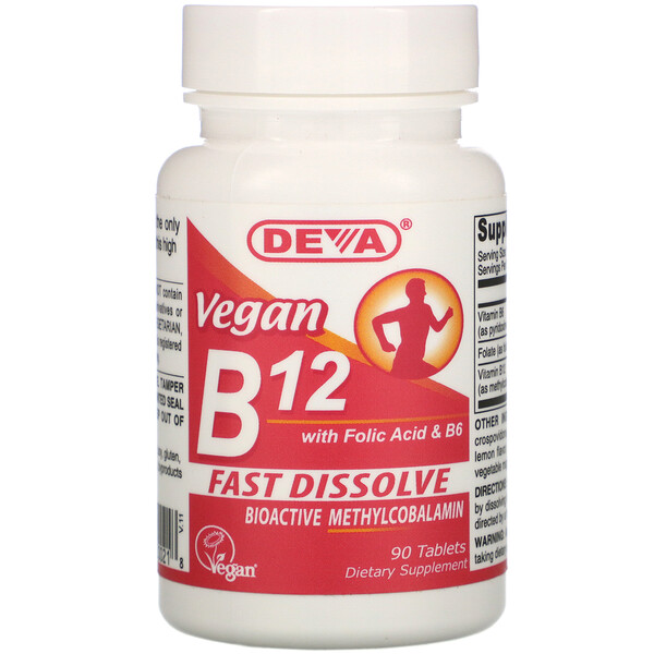 Mua Deva Vegan B12 with Folic Acid & B6 90 viên giảm giá rẻ Hà nội TPHCM