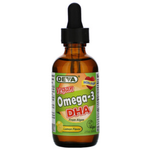 Mua Deva Vegan Omega-3 DHA Lemon Flavor 2 oz 60 ml giảm giá rẻ Hà nội TPHCM