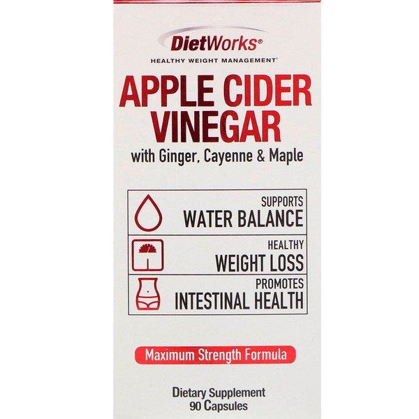 DietWorks Apple Cider Vinegar 90 Capsules 3 Mua DietWorks Apple Cider Vinegar 90 viên giảm giá rẻ Hà nội TPHCM