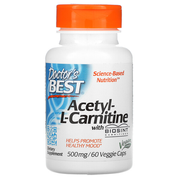 Mua Doctor's Best Acetyl-L-Carnitine with Biosint Carnitines 500 mg 60 viên giảm giá rẻ Hà nội TPHCM