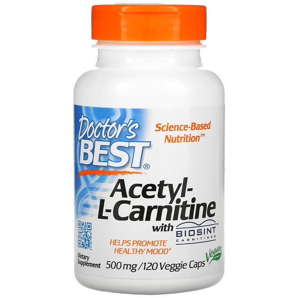 Mua Doctor's Best Acetyl-L-Carnitine with Biosint Carnitines 500 mg 120 viên giảm giá rẻ Hà nội TPHCM