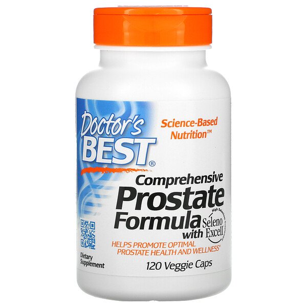 Doctor's Best Comprehensive Prostate Formula 120 viên 6 doctor s best comprehensive prostate formula 120 veggie caps 25