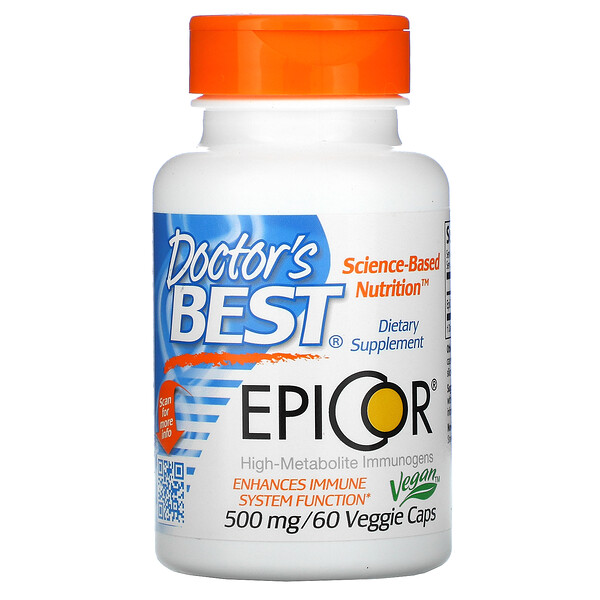 Doctor's Best Epicor 500 mg 60 viên 6 doctor s best epicor 500 mg 60 veggie caps 7938