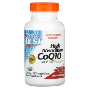 Mua Doctor's Best High Absorption CoQ10 with BioPerine 200 mg 180 viên giảm giá rẻ Hà nội TPHCM