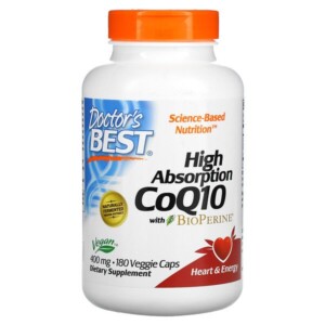 Mua Doctor's Best High Absorption CoQ10 with BioPerine 400 mg 180 viên giảm giá rẻ Hà nội TPHCM