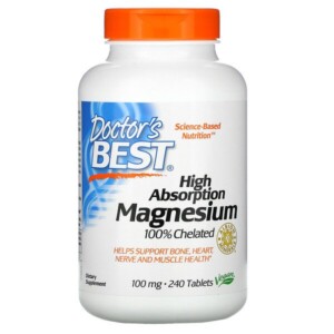 Mua Doctor's Best High Absorption Magnesium 100% Chelated with Albion Minerals 100 mg 240 viên giảm giá rẻ Hà nội TPHCM