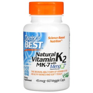 Mua Doctor's Best Natural Vitamin K2 MK-7 with MenaQ7 45 mcg 60 viên giảm giá rẻ Hà nội TPHCM
