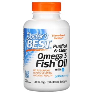 Mua Doctor's Best Purified & Clear Omega 3 Fish Oil with Goldenomega 1