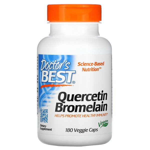 Doctor's Best Quercetin Bromelain 180 Veggie Caps 2 Mua Doctor's Best Quercetin Bromelain 180 viên giảm giá rẻ Hà nội TPHCM