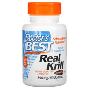 Mua Doctor's Best Real Krill 350 mg 60 Softgel giảm giá rẻ Hà nội TPHCM
