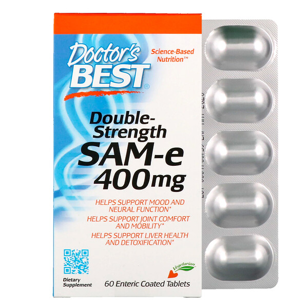 Mua Doctor's Best SAM-e Double-Strength 400 mg 60 Enteric Coated viên giảm giá rẻ Hà nội TPHCM