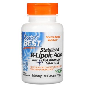 Mua Doctor's Best Stabilized R-Lipoic Acid with BioEnhanced Na-RALA 200 mg 60 viên giảm giá rẻ Hà nội TPHCM