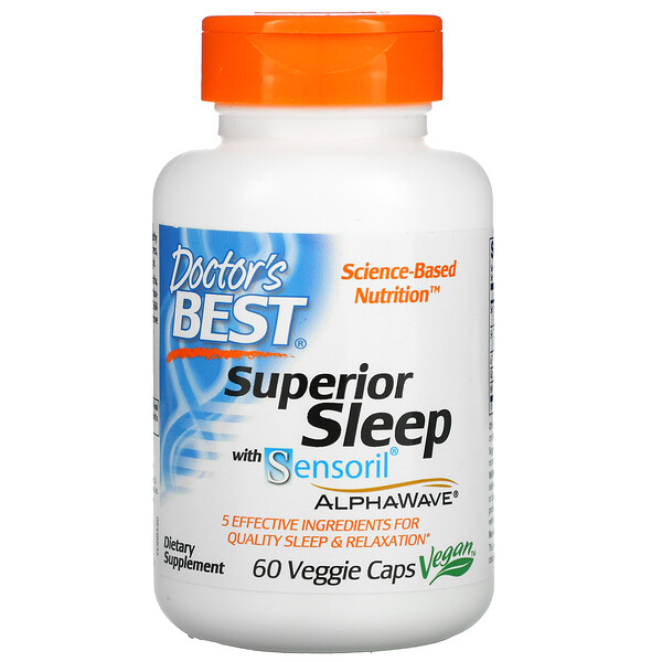 Mua Doctor's Best Superior Sleep with Sensoril AlphaWave 60 viên giảm giá rẻ Hà nội TPHCM