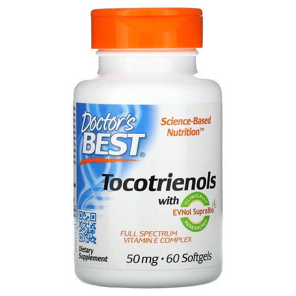 Doctor's Best Vitamin E Tocotrienols with TocoGaia Ultra 50 mg 60 Softgels 3 Mua Doctor's Best Tocotrienols with EVNol SupraBio 50 mg 60 Softgels giảm giá rẻ Hà nội TPHCM
