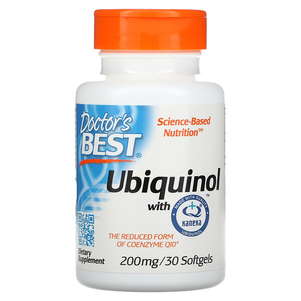 Mua Doctor's Best Ubiquinol with Kaneka 200 mg 30 Softgels giảm giá rẻ Hà nội TPHCM