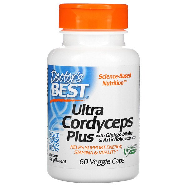 Mua Doctor's Best Ultra Cordyceps Plus with Ginkgo Biloba and Artichoke Extracts 60 viên giảm giá rẻ Hà nội TPHCM