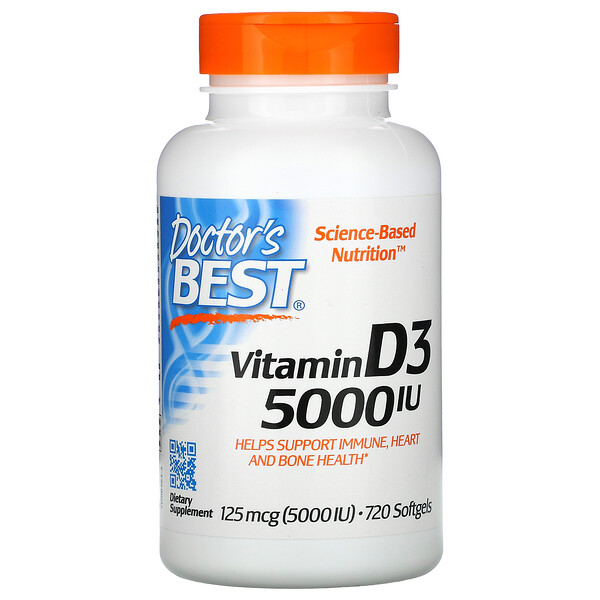 Mua Doctor's Best Vitamin D3 125 mcg 5